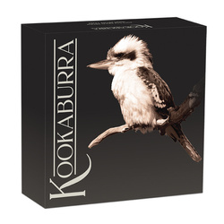 Kookaburra 5 oz Oro 2023 Proof Alto Relieve