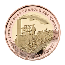 Zestaw 5 monet Wielka Brytania Złoto 2025 Proof Commemorative Coin