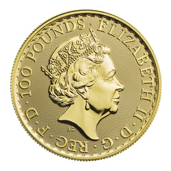 Britannia - Queen Elizabeth II 1 uncja Złota 2023