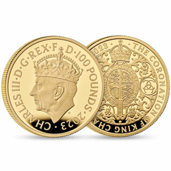 The Coronation of His Majesty King Charles III 1 oz Gold 2023 Proof