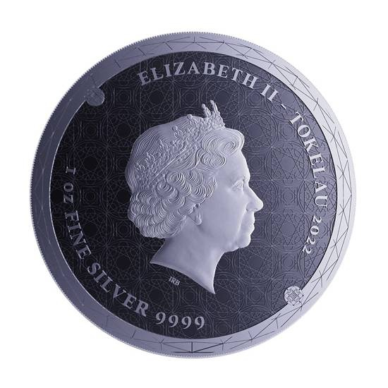 Tokelau: Equilibrium 1 oz Silber 2022