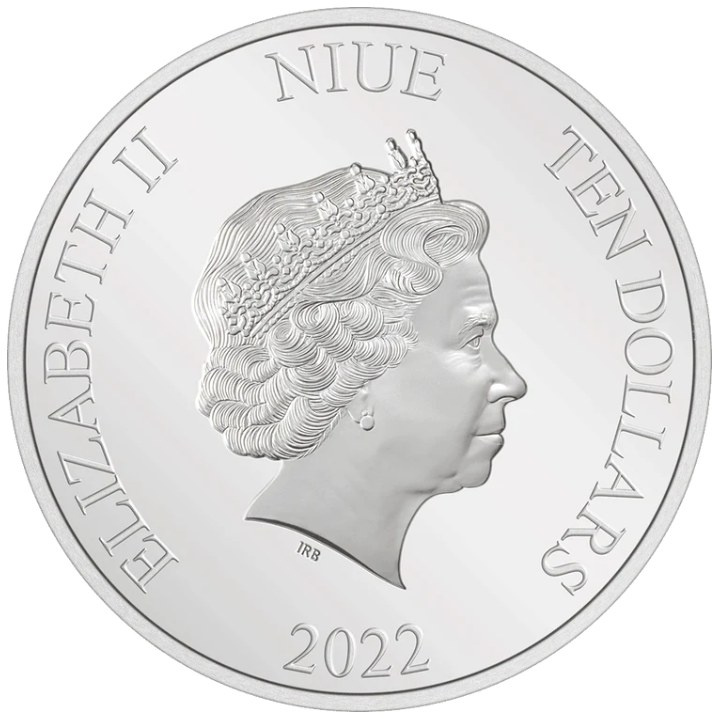 Niue: Harry Potter – Velká síň v Bradavicích 3 unce stříbra 2022 Antique Finish