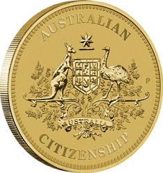 Ciudadanía Australiana 13.5 gramos Aluminio Bronce 2021
