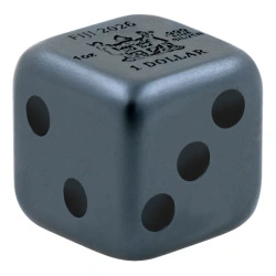 Fiji: Lunar Year of Horse 1 uncja Srebra 2026 Black Antique Dice Coin