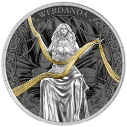 Set of Gilded Silver Coins Norns 3 × 1 oz Silver 2026