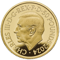 Ensemble de 6 pièces Premium Britannia en or 2024 Proof