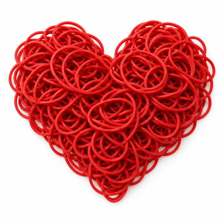 60 mm Rubber Bands 1 kg for Packaging Money Offices and Documents