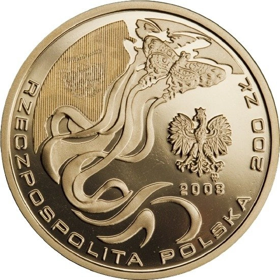 Jocurile celei de-a XXIX-a Olimpiade de la Beijing 200 zl 2008 Proof