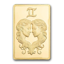 PAMP Zodiac Gemini 0.5 g Gold