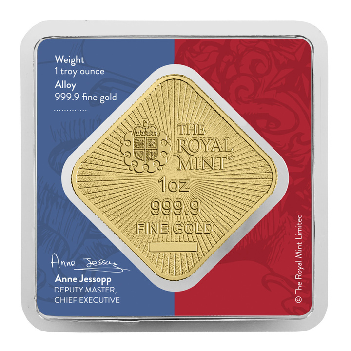Lingot d’or Britannia and Liberty 1 oz