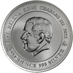 St. Helena Pegasus 1 oz Silver 2023