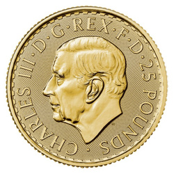 Britannia - King Charles III 1/4 uncji Złota 2023
