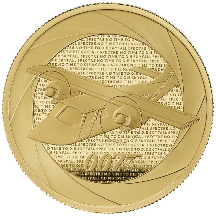Bond Films of the 2010s 2 oz Gold 2024 Proof