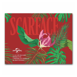 Zestaw 2 monet Czad: Człowiek z blizną "Miami" - 40. rocznica filmu kolorowany 2x1 uncja Srebra 2023