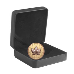 Kanadyjski Liść Klonowy 1 uncja Złota 2025 Reverse Proof Ultra High Relief