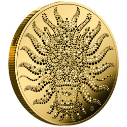 Niue: Año del Dragón 1 oz Oro 2024 Prooflike