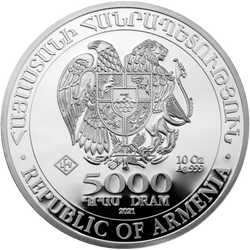 Arca de Noé 10 oz Plata 2021