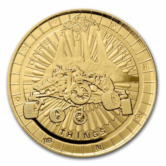 Niue: Mars Landing - Perseverance Rover 1 oz Gold 2021 