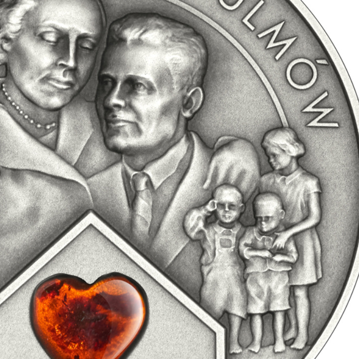 In Memory of the Ulma Family 50 PLN Silver 2024 Coin
