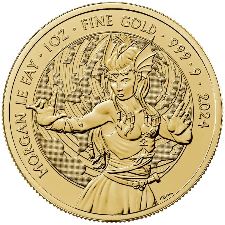 Myths & Legends: Morgan Le Fay 1 uncja Złota 2024
