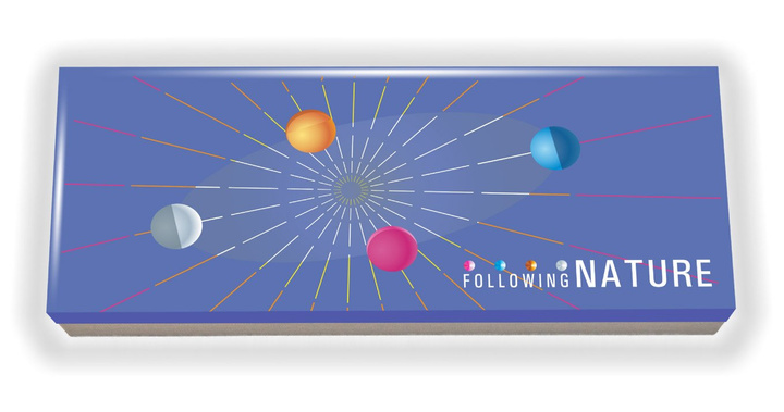 4 x 1 gramo Lingote de Oro Siguiendo la Naturaleza Argor - Heraeus