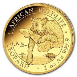 African Wildlife: Leopard 1 oz Gold 2020