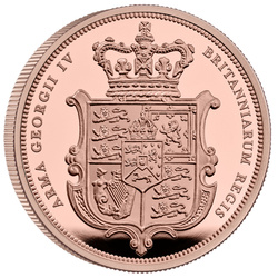 Wielka Brytania: Suweren Zestaw 5 złotych monet 2025 Proof