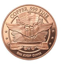 FW Liberty 1 oz Kupfer 