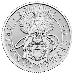 Les bêtes de la reine : Ensemble de 10 pièces 1/4 once d'argent 2021 Proof