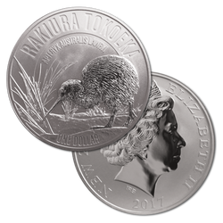 Kiwi 1 oz Silber 2017 Specimen