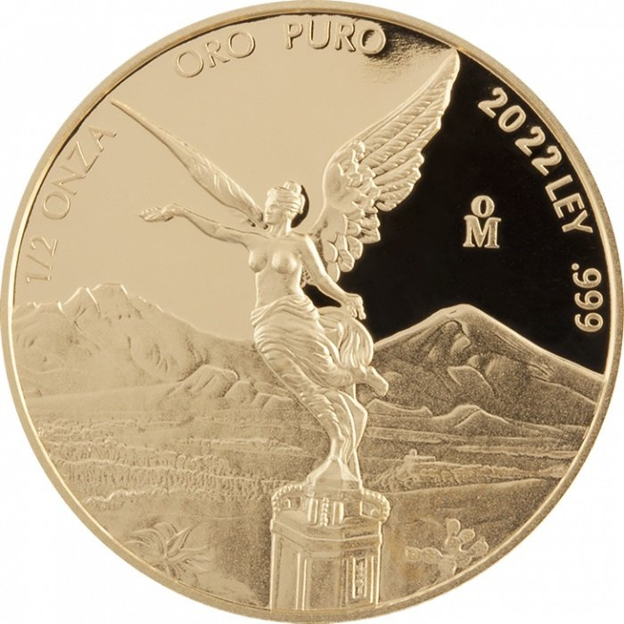 Mexican Libertad 1/2 oz Gold 2022 Proof
