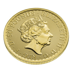 Britannia - Queen Elizabeth II 1/2 uncji Złota 2023