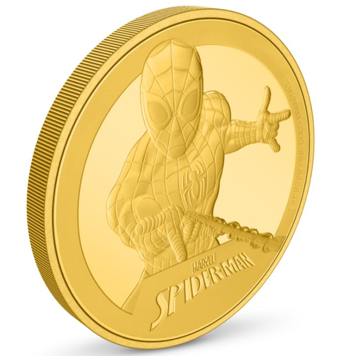 Niue: Marvel – Pókember 1 uncia arany 2023 Proof