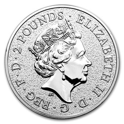 Monuments britanniques : Big Ben 1 once d'argent 2017