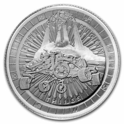 Niue: Mars Landing - Perseverance Rover 1 oz Plata 2021
