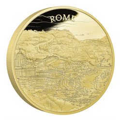 City Views: Roma 1.000 gramos de Oro 2022 Proof