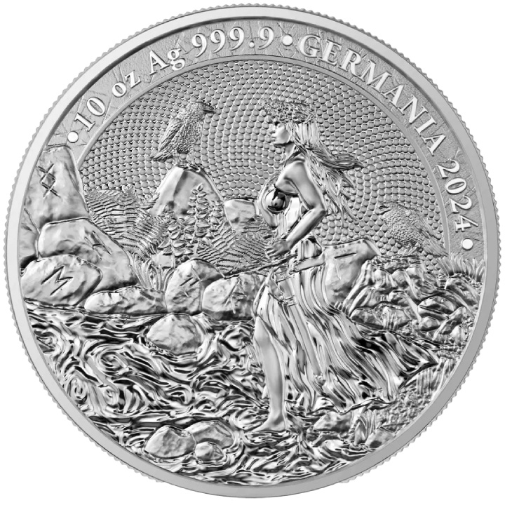 Germania 10 oz Plata 2024