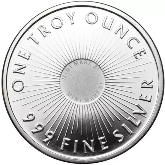 Sunshine 1 oz Silber Round SMI