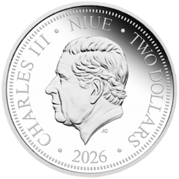 Srebrna Moneta Niue: Australian Native Bees - Leafcutter Bee 1 uncja Srebra 2026 Proof Hologram