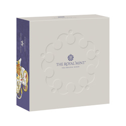 The Royal Tudor Beasts: The Yale of Beaufort 5 uncji Srebra 2023 Proof