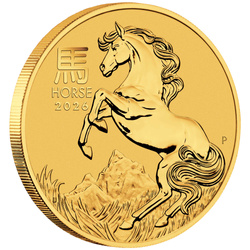 Perth Mint: Lunar III – Rok Konia 1 uncja Złota 2026