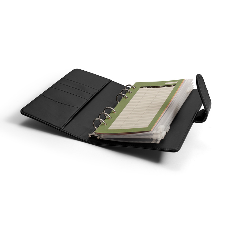 Leuchtturm – пътнически класиор за банкноти Tokyo Black с 5 листа