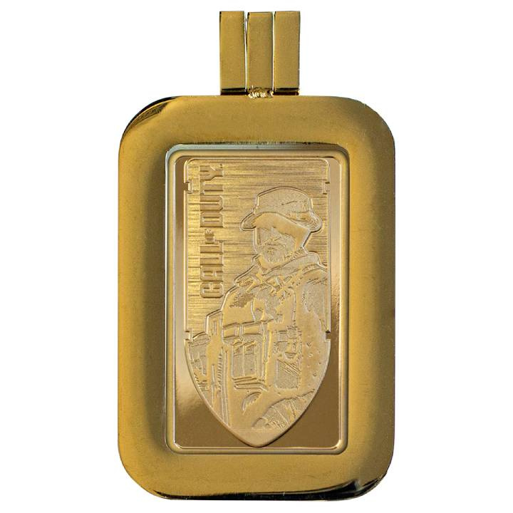 Lingotto Pamp Call of Duty: Modern Warfare III 5 grammi d'oro 2024 LBMA GD Refiner