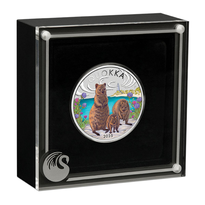 Quokka Colorized 1 oz Silver 2025 Proof