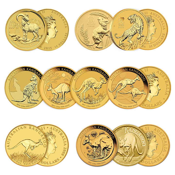 Australijski Kangur 1/4 uncji Złota 2024 Proof