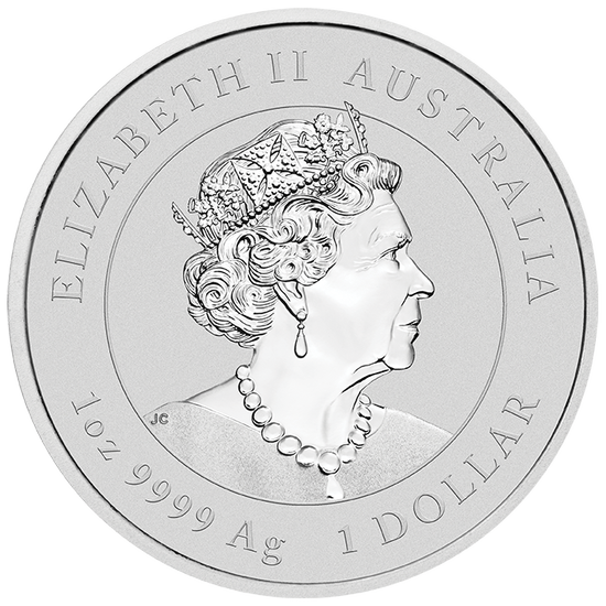 Lunar III: Año del Tigre 1 oz Plata 2022 Prueba Alto Relieve Dorado (en estuche)