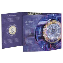 25° anniversario £2 Rame-nichel 2022