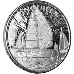 Anguilla: Regatta 1 uncia ezüst 2023 Prooflike