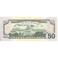 Banconota USA 50 dollari (50 U.S. dollars / 50 USD) In circolazione