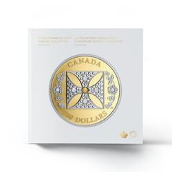 Set Canada: Album de colecție anuală cu ediție specială 7 monede 2022